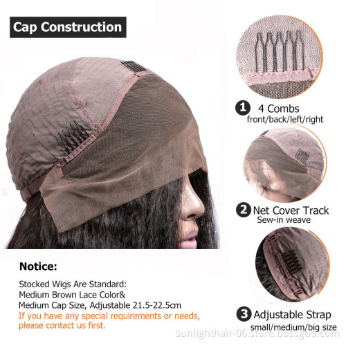 Return within 30 days without reason  wholesale color 427lightT lace wig color  human hair units pre pluck frontal  HD lace wig